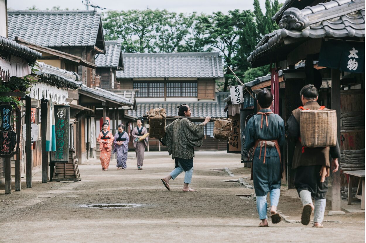 暮らしの豆知識　『 飛脚が走って手紙を運んでいた時代』